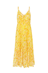 Lou Lou Strappy Dress - Golden